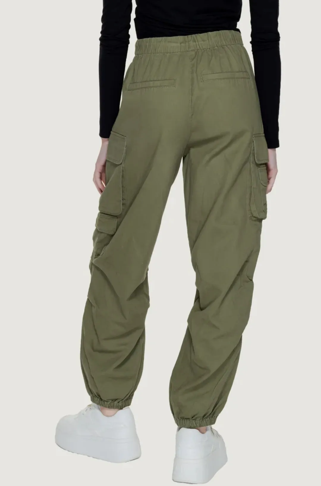 Flap Pocket Side Cargo Jeans