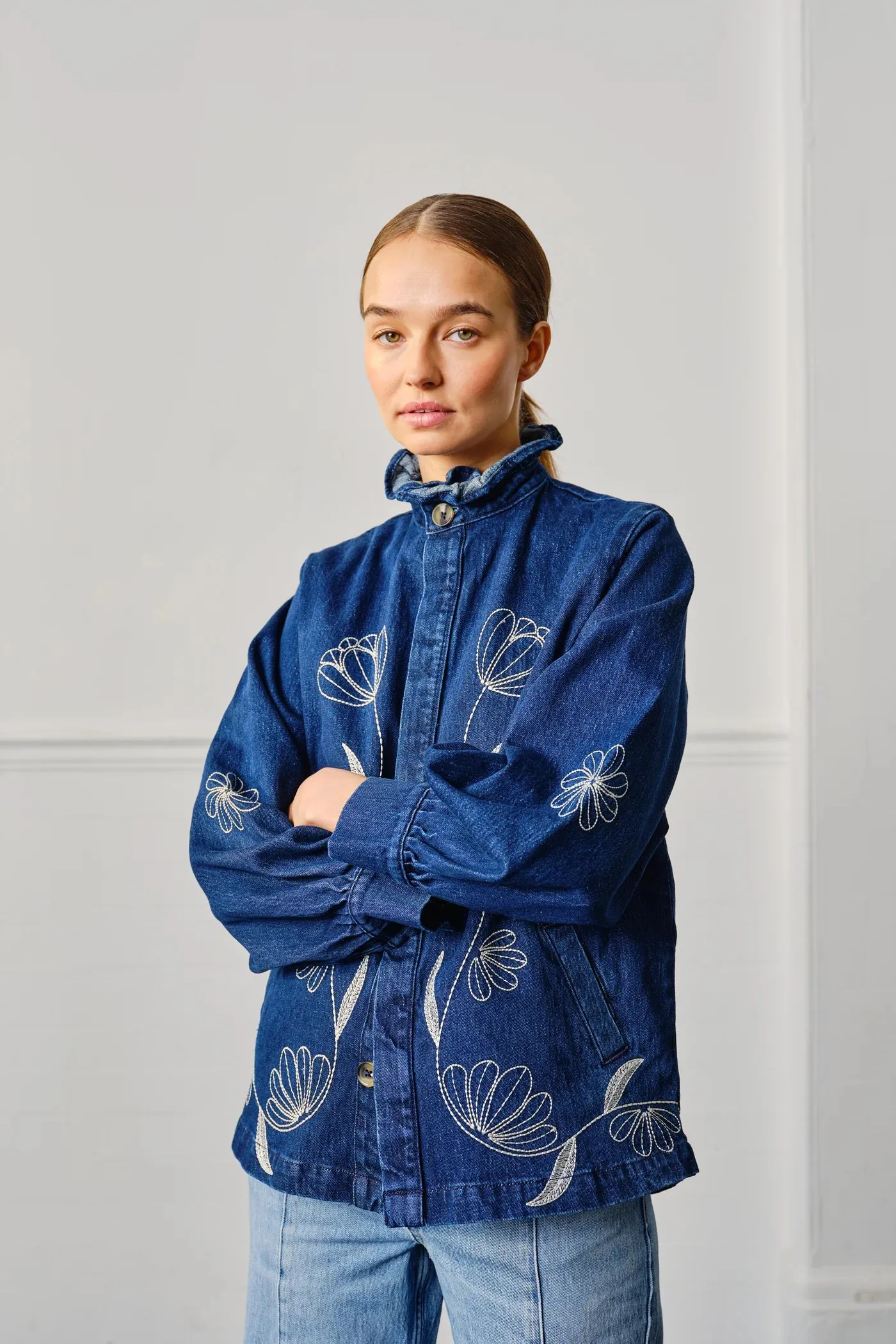 Flor Pablo Jacket in Americana