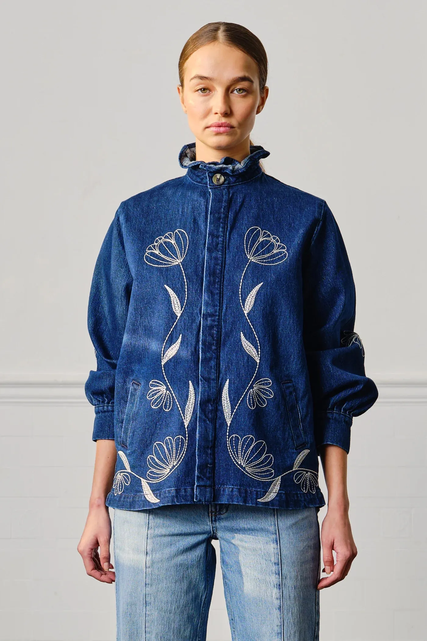 Flor Pablo Jacket in Americana