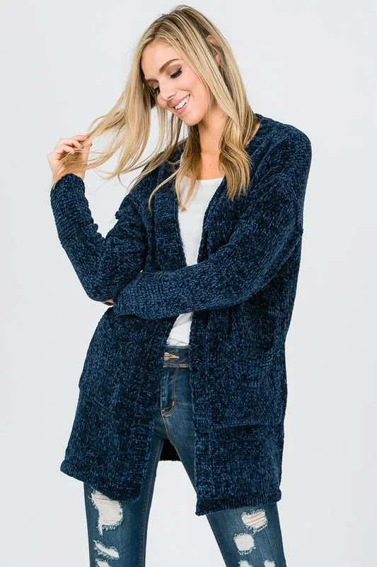 GEMMA SOFT CARDI NAVY