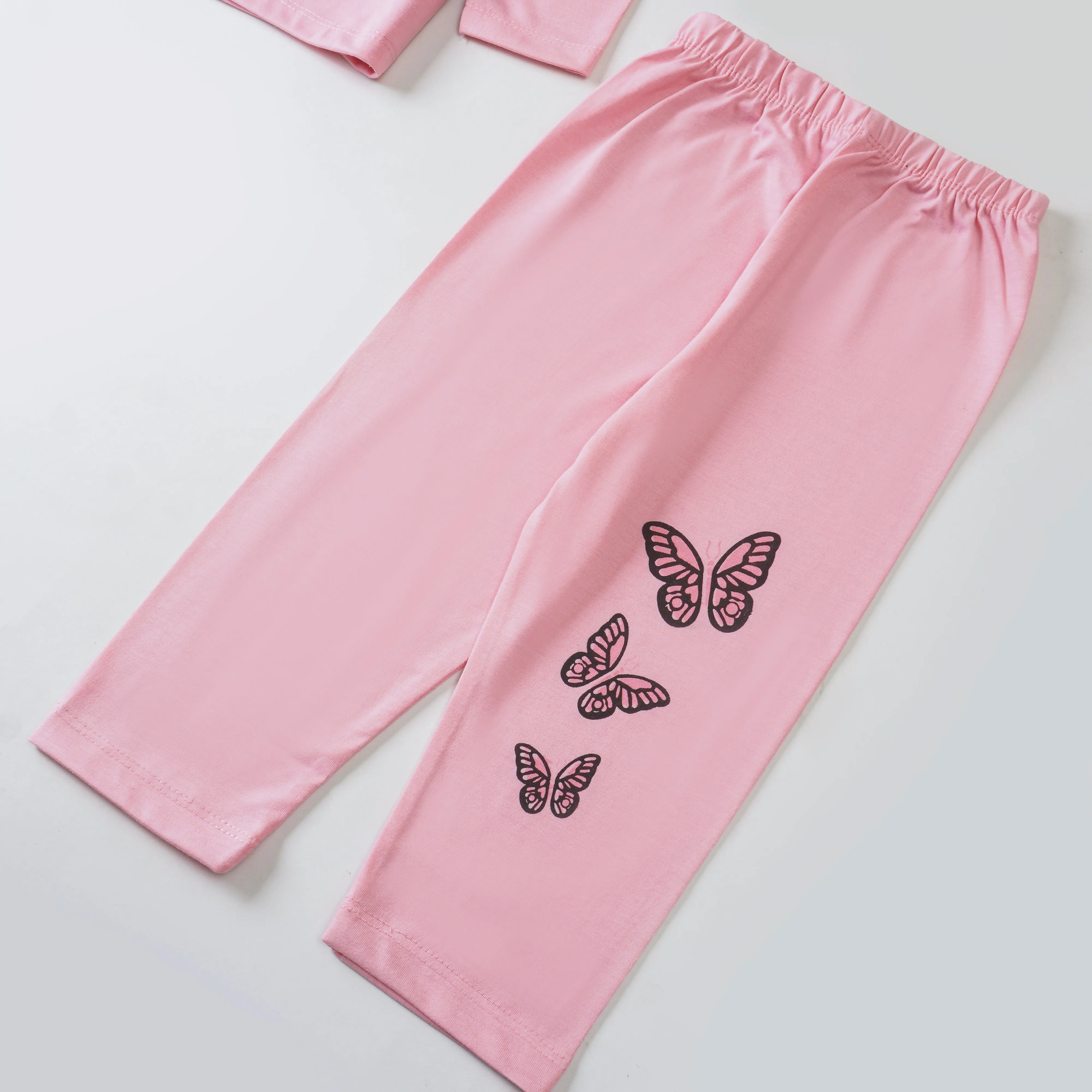Girls Printed Full Sleeve Suit