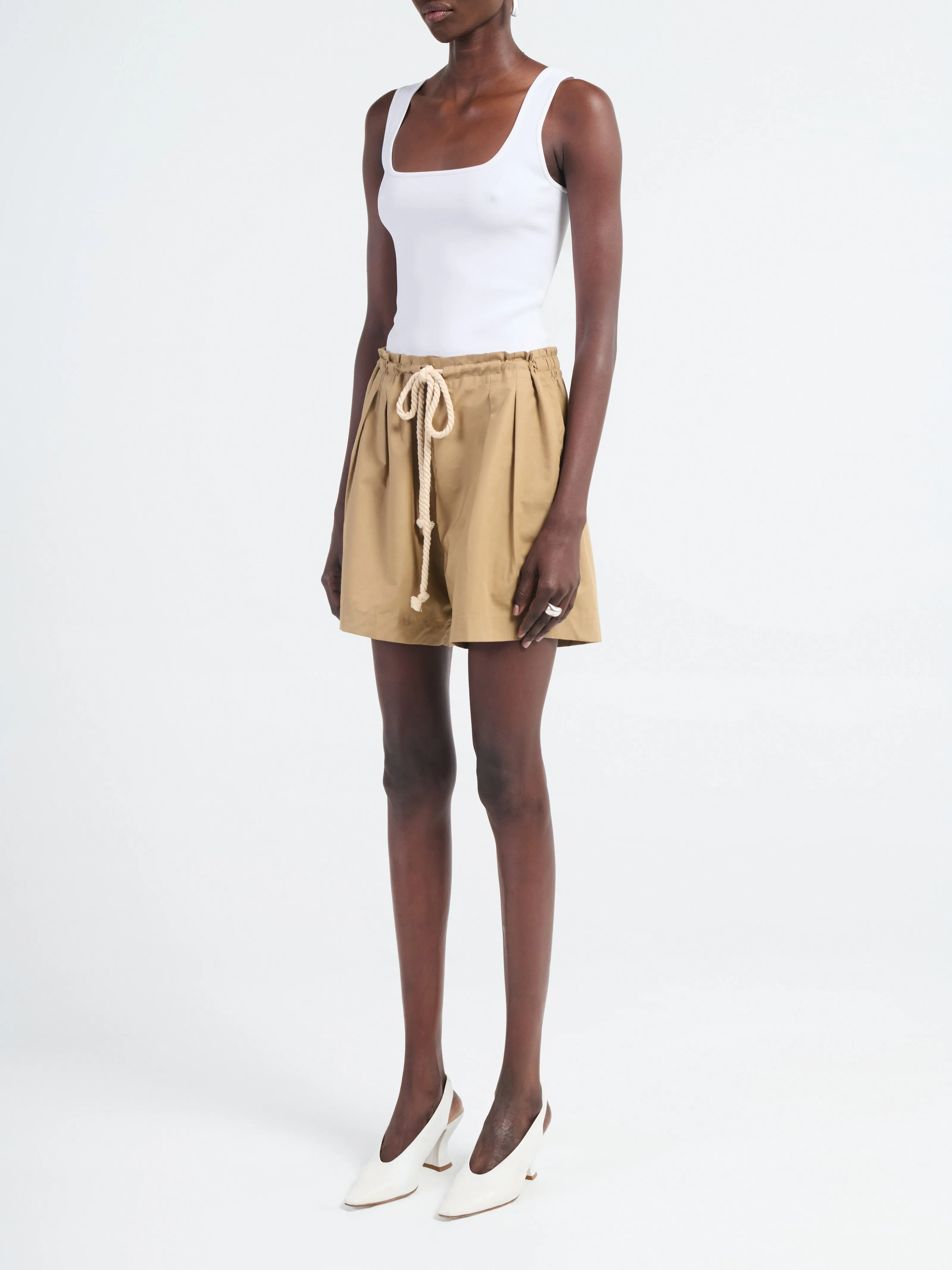 Halter Top in Off-White
