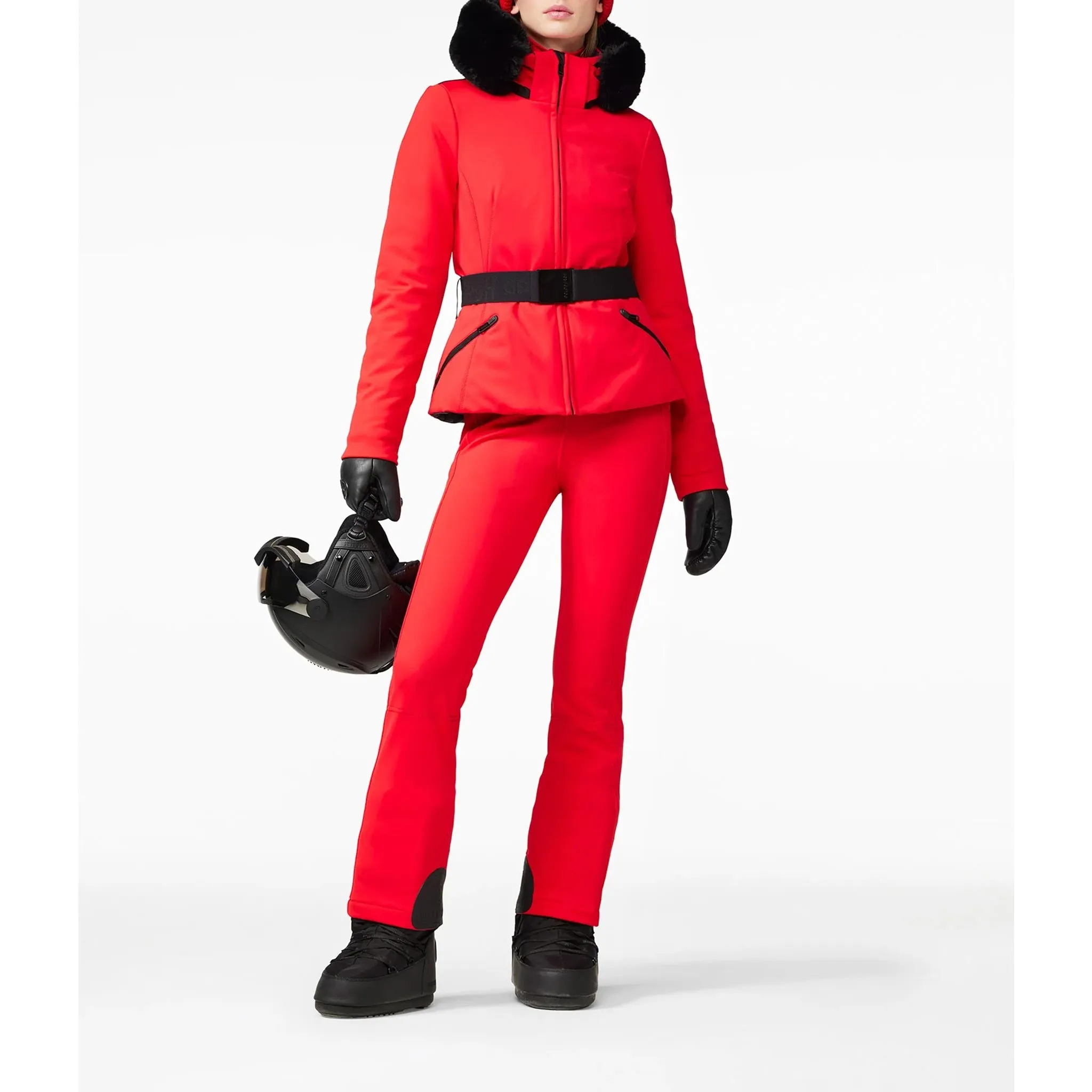 Hida Ski Jacket in Red