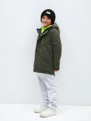 Hooded Boys Coat