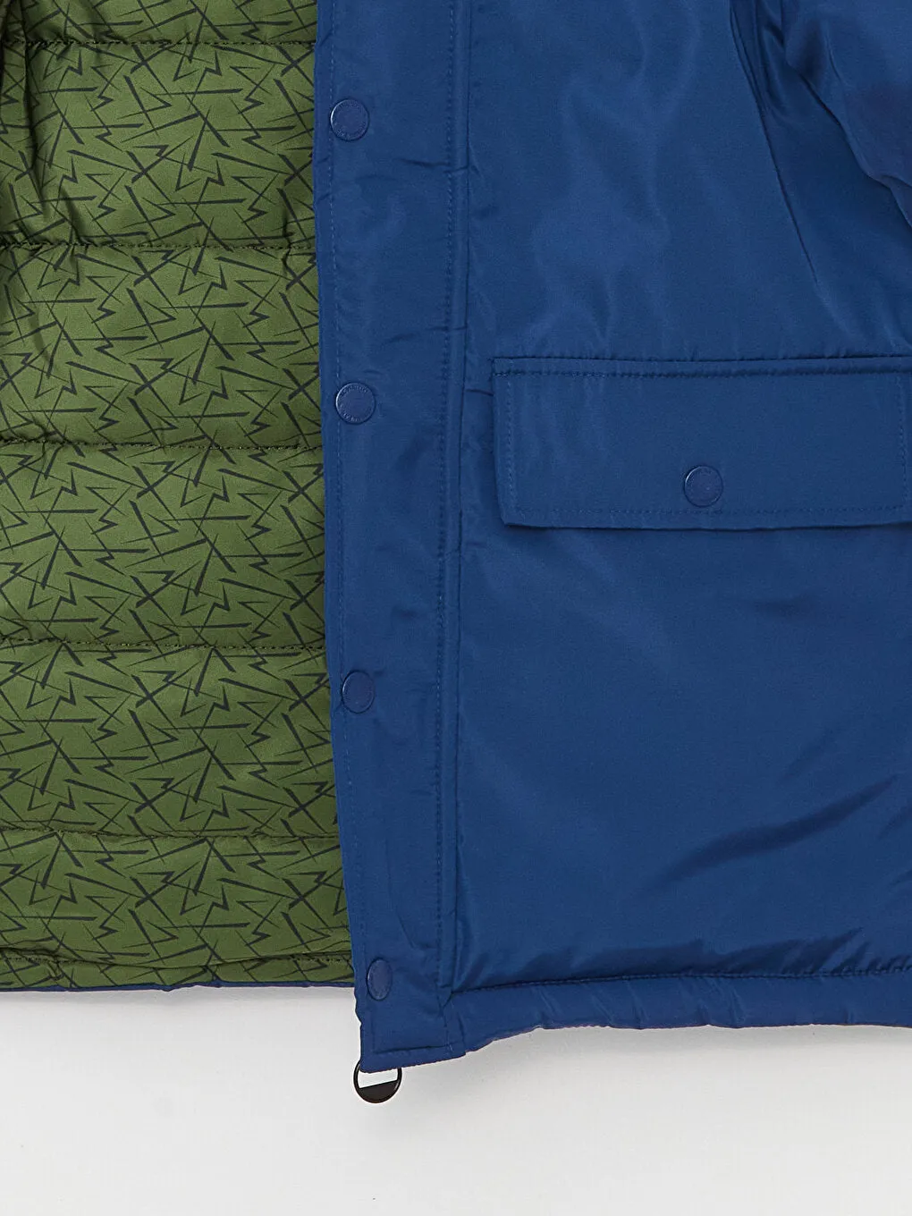 Hooded Reversible Boys Coat