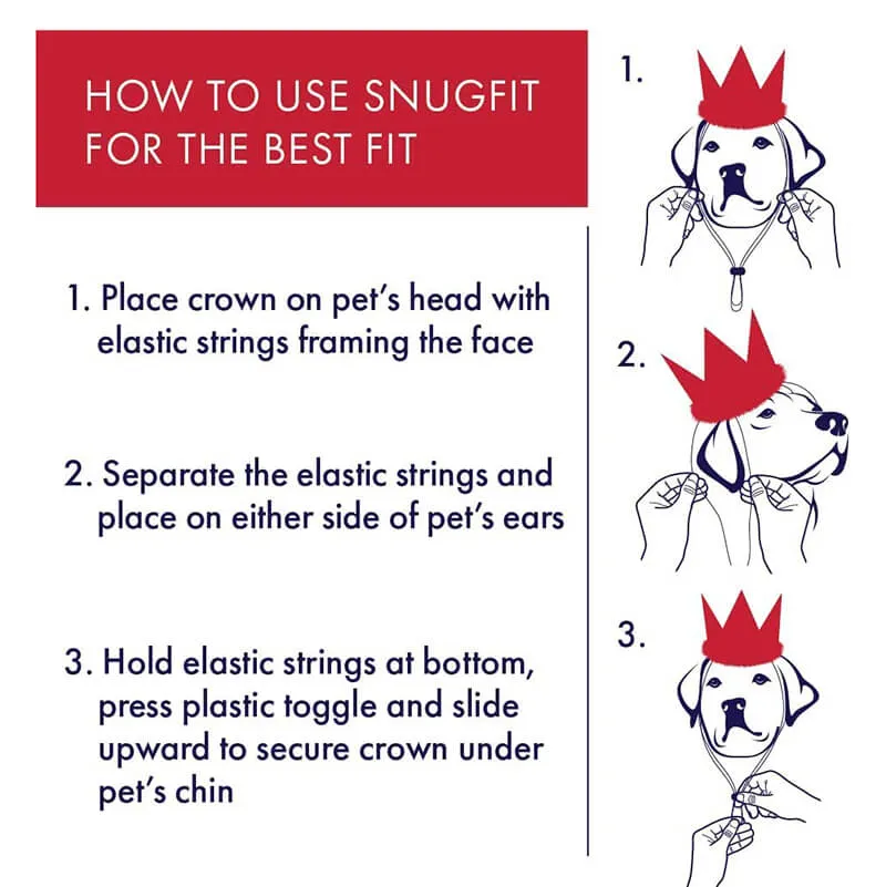 Huxley & Kent Party Crowns With SnugFit
