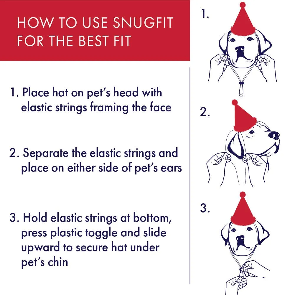 Huxley & Kent - Party Hat Party Time Blue with SnugFit®