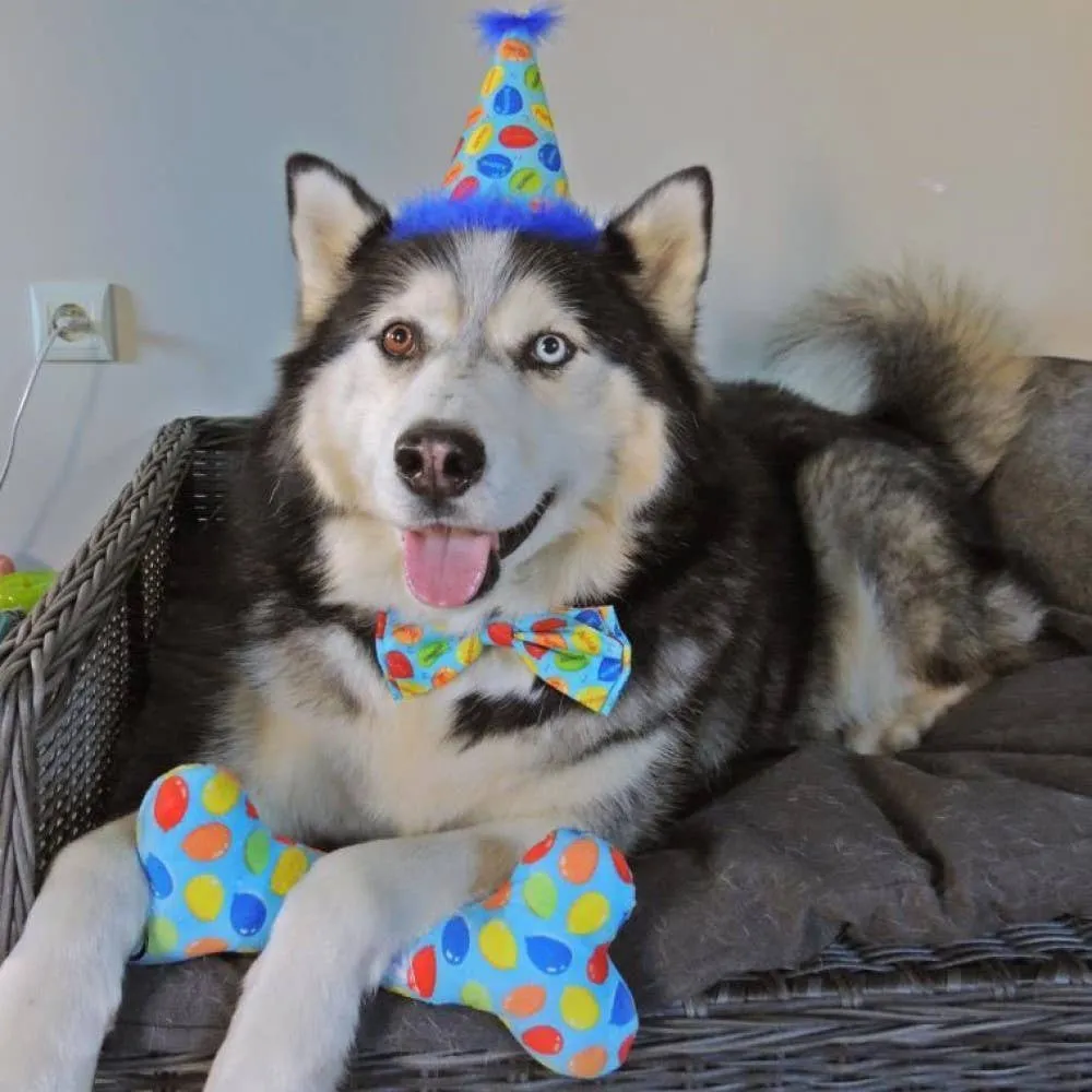 Huxley & Kent - Party Hat Party Time Blue with SnugFit®