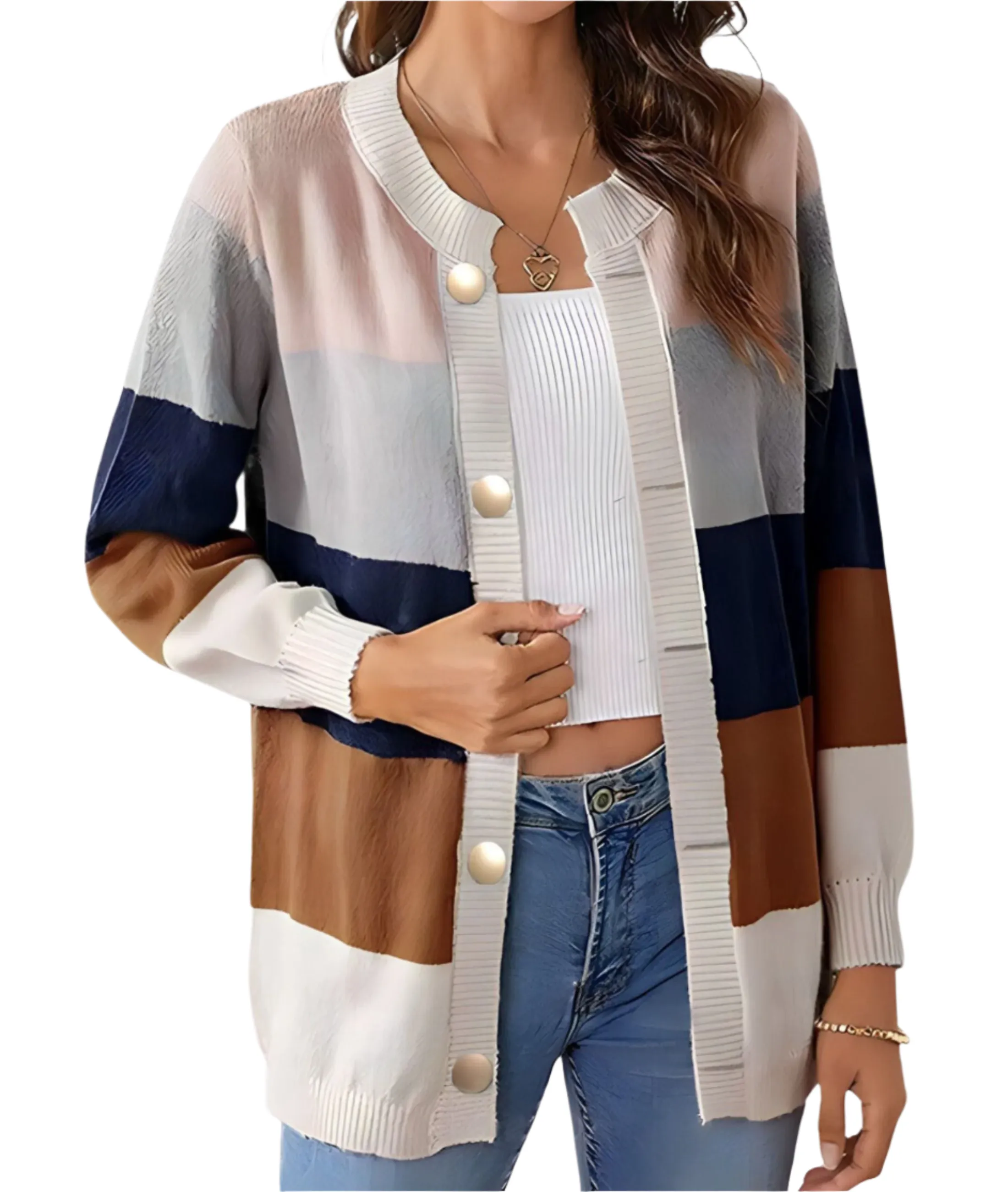 Ilse – Timeless Elegance in Women's Knitted Cardigan