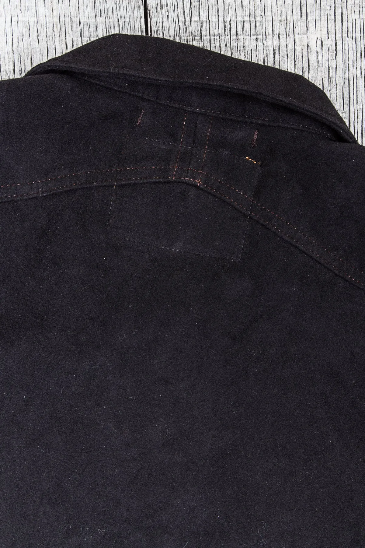 Indigofera Parsons Lodge Jacket Heavy Moleskin Black