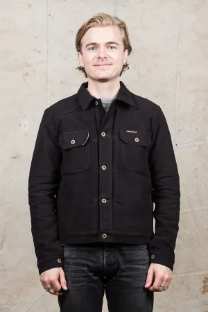 Indigofera Parsons Lodge Jacket Heavy Moleskin Black