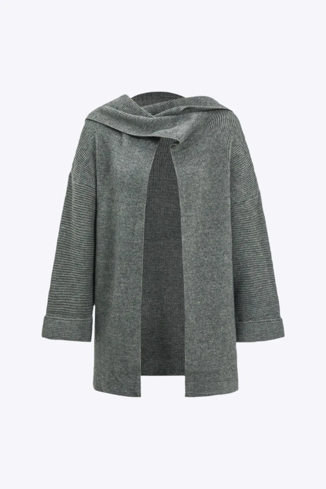 Isabella - Elegant Solid Comfort Woman's Sweater Cardigan