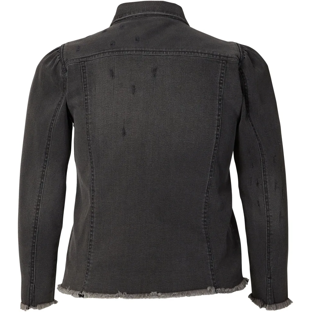 JENNA JACKET - GREY DENIM