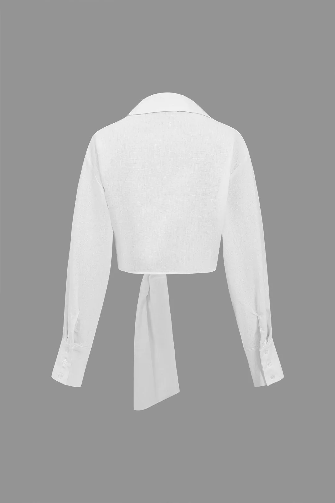 Kaia - Timeless Solid Design Woman's Long Sleeve Shirt