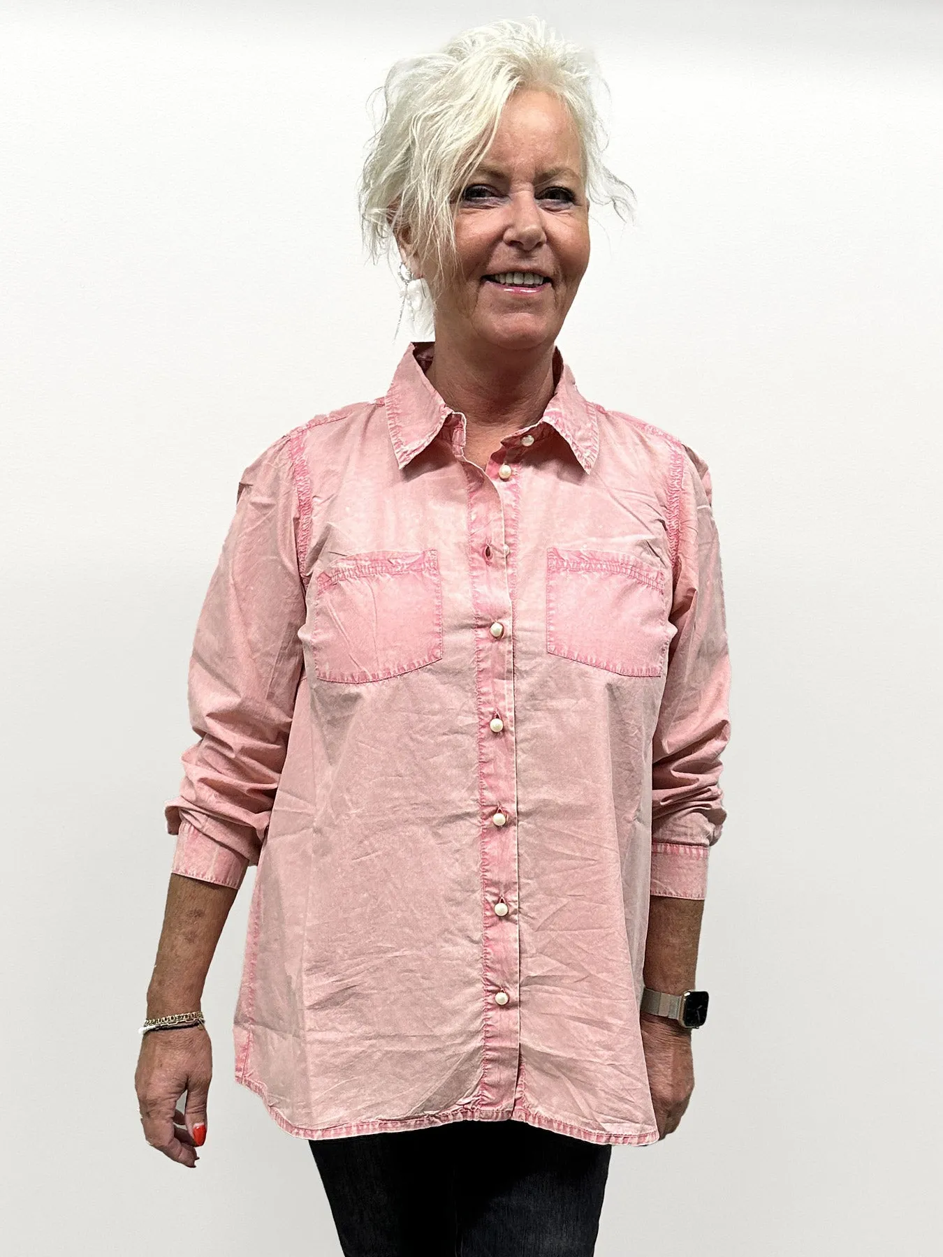 KAILEY SHIRT - Soft Pink