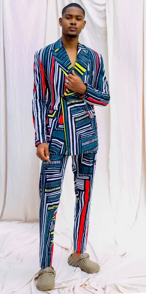 Kamsi Tcharles October  Ankara suit