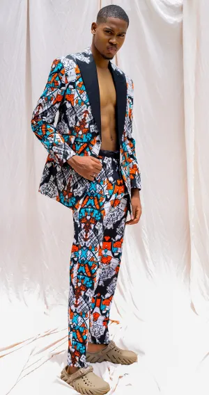 Kamsi TCharles September Ankara Suit