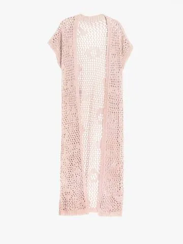KATRINA BEIGE CROCHET WAISTCOAT