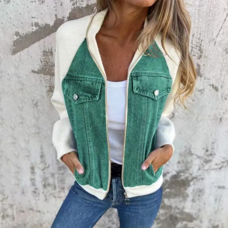 KEISHA™ | FASHIONABLE DENIM JACKET FOR WOMEN