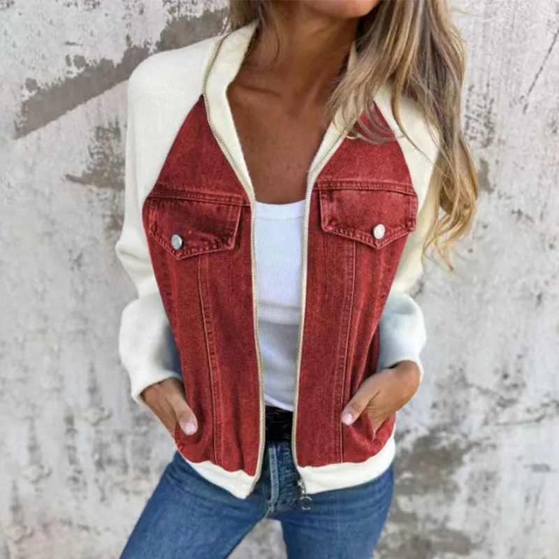 KEISHA™ | FASHIONABLE DENIM JACKET FOR WOMEN