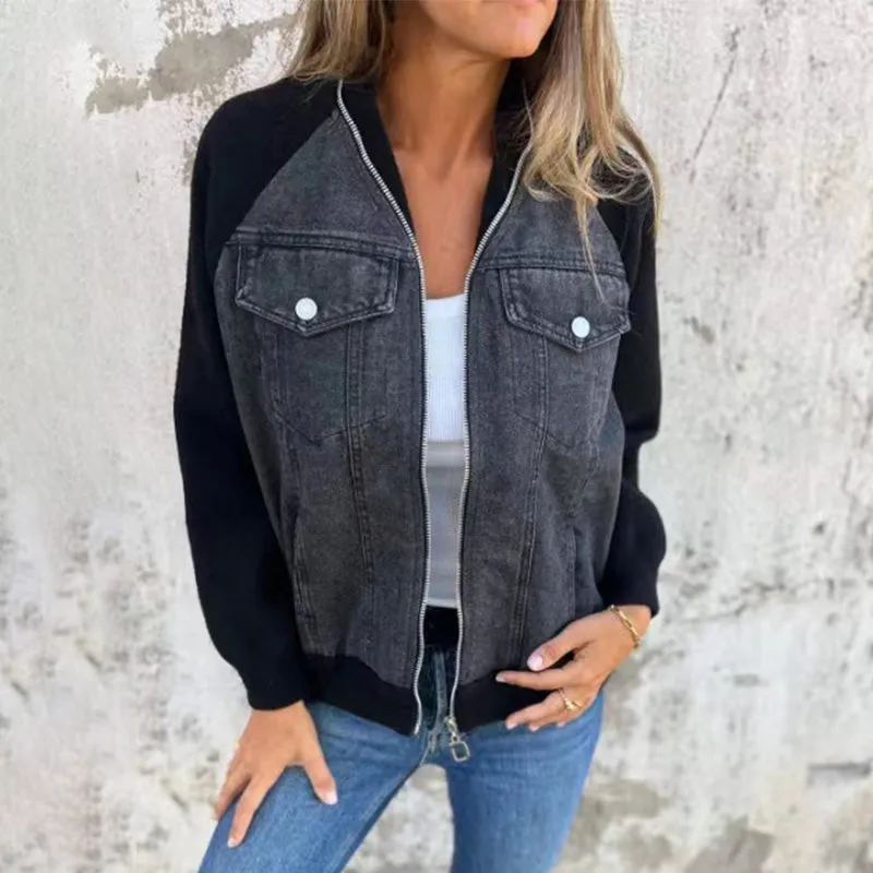 KEISHA™ | FASHIONABLE DENIM JACKET FOR WOMEN