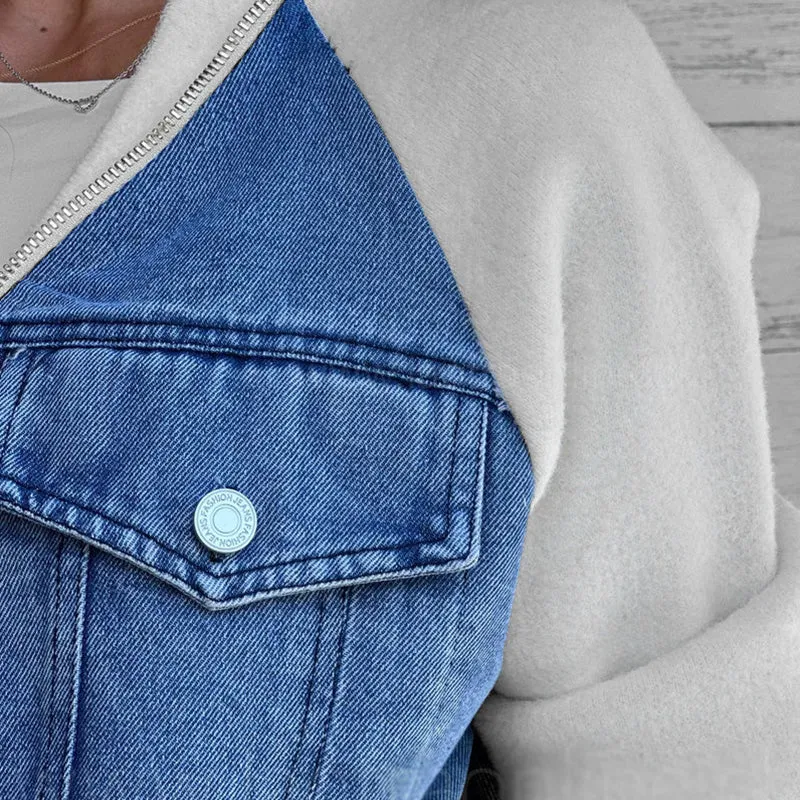 KEISHA™ | FASHIONABLE DENIM JACKET FOR WOMEN