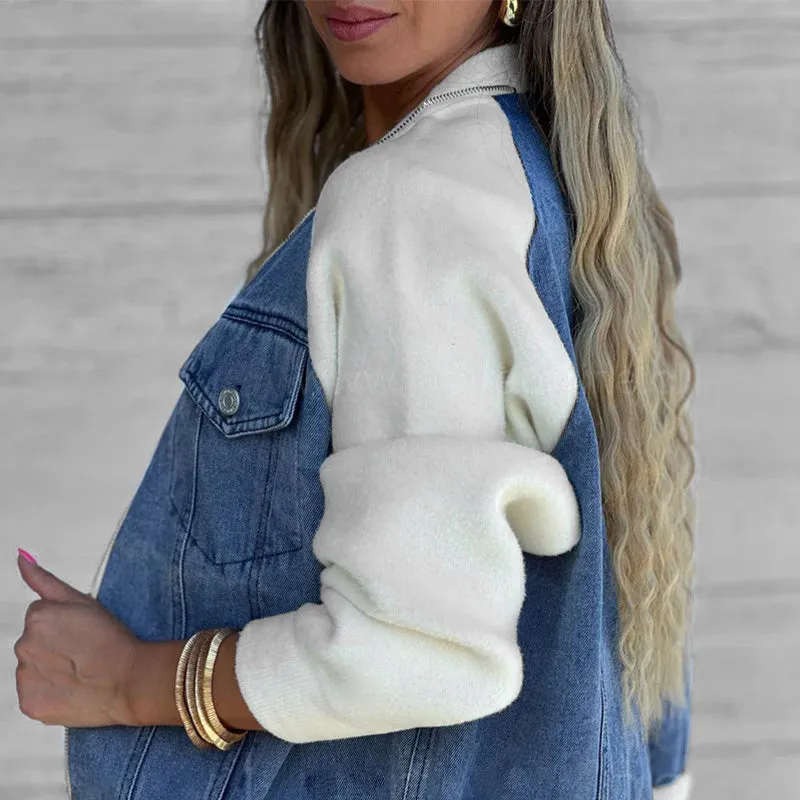 KEISHA™ | FASHIONABLE DENIM JACKET FOR WOMEN