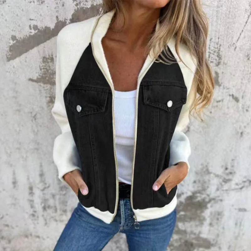 KEISHA™ | FASHIONABLE DENIM JACKET FOR WOMEN