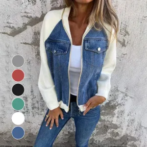 KEISHA™ | FASHIONABLE DENIM JACKET FOR WOMEN