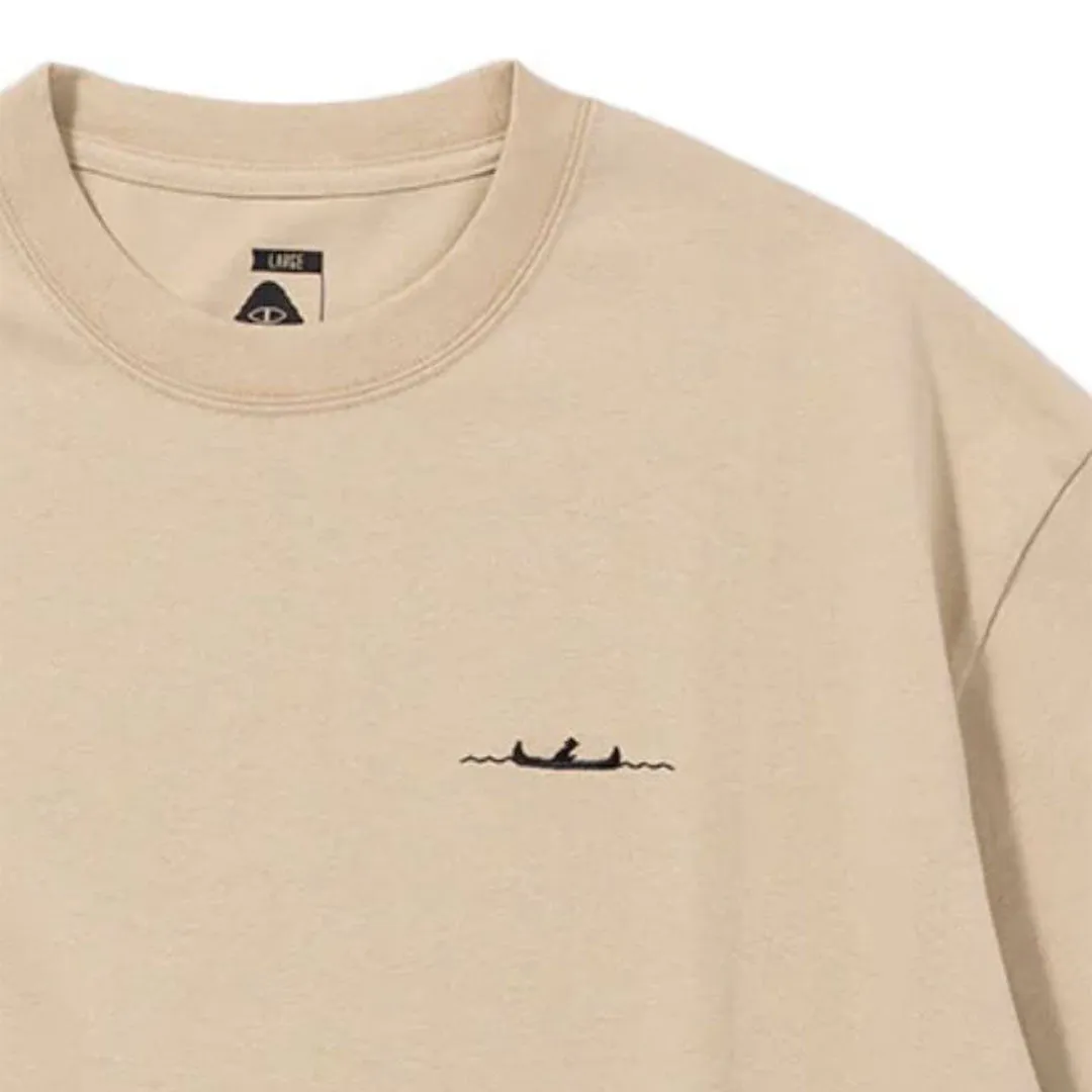 Label Relax Fit Tee Top