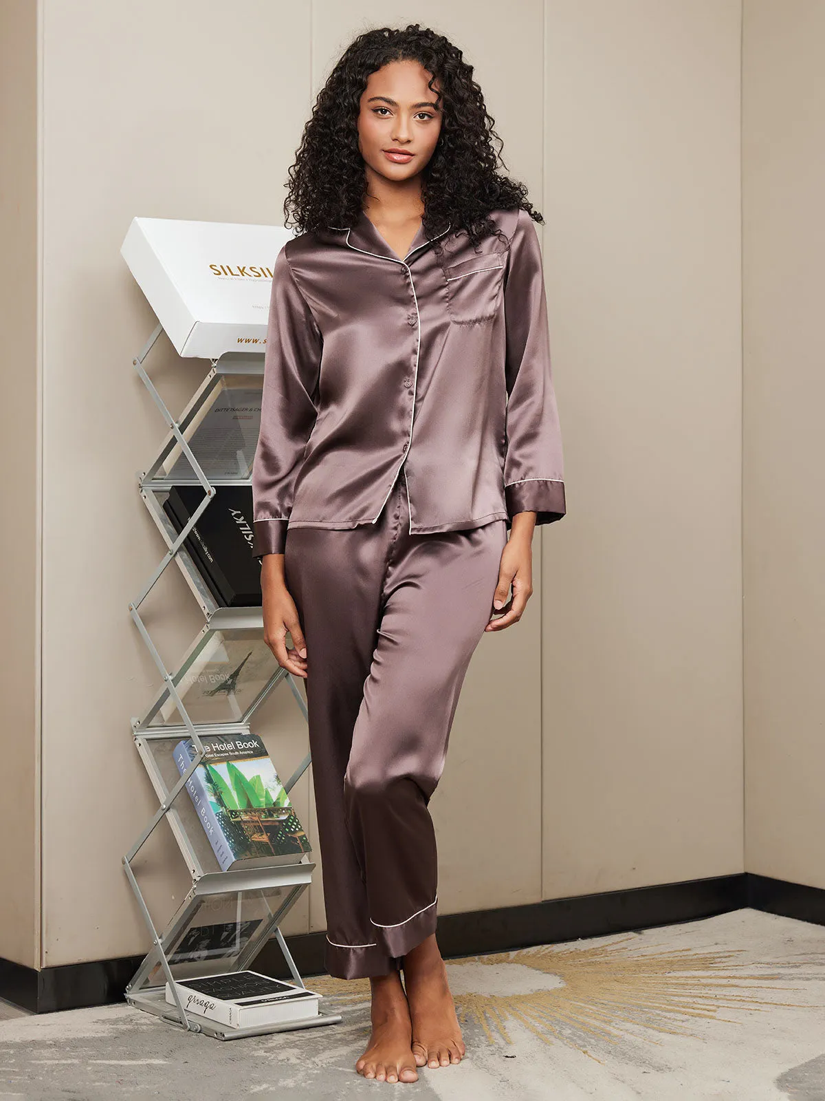 Latanya - Classic with Binding Trim Woman's Pajama Set
