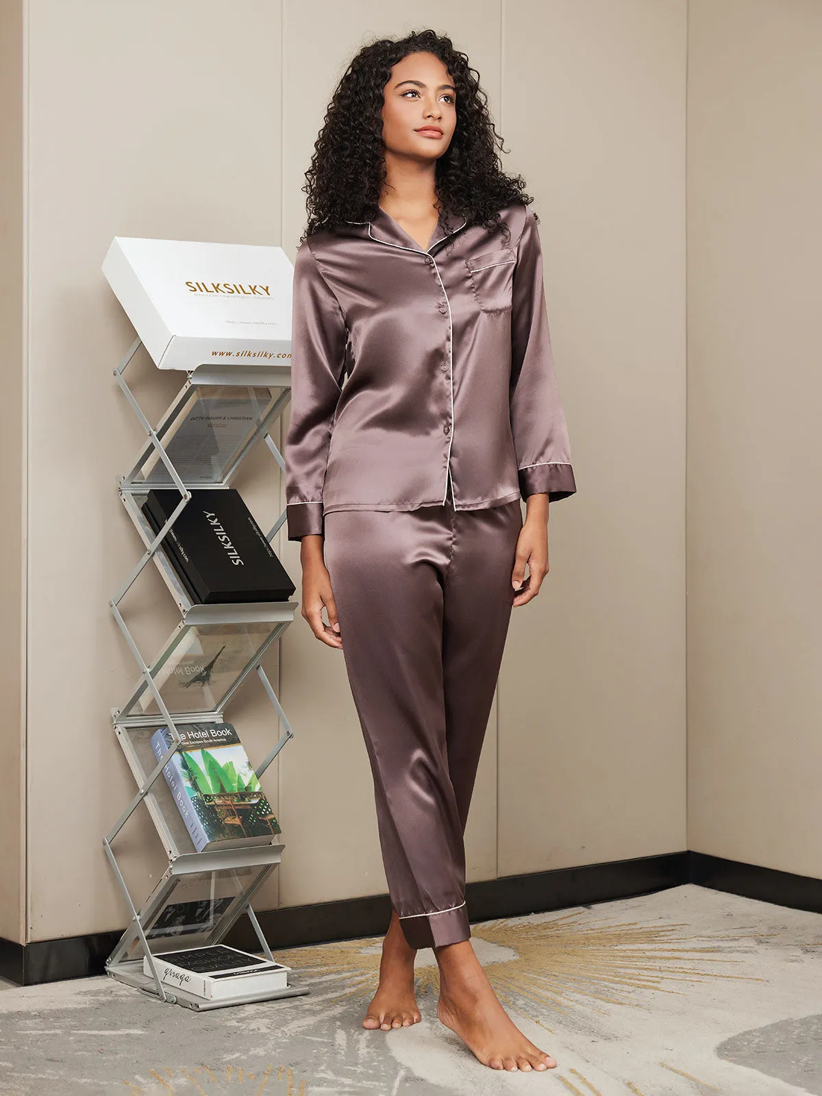 Latanya - Classic with Binding Trim Woman's Pajama Set
