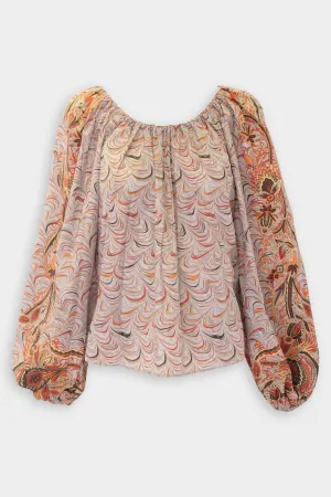 Lavinia Blouse in Chalcedony