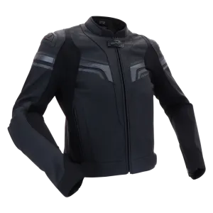 Leather Moto Jacket Richa Matrix 2, Black/Gray