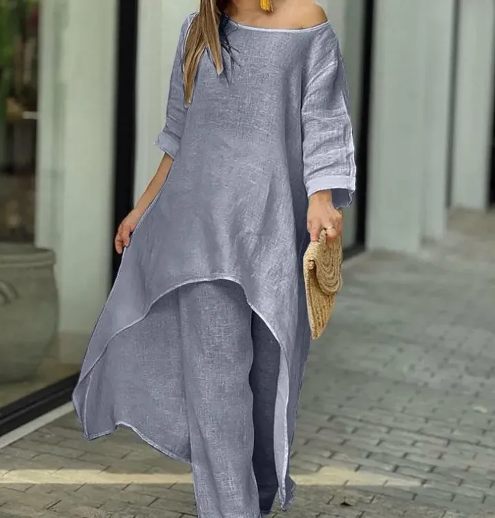 LEXI™ | COTTON AND LINEN 2-PIECE SET
