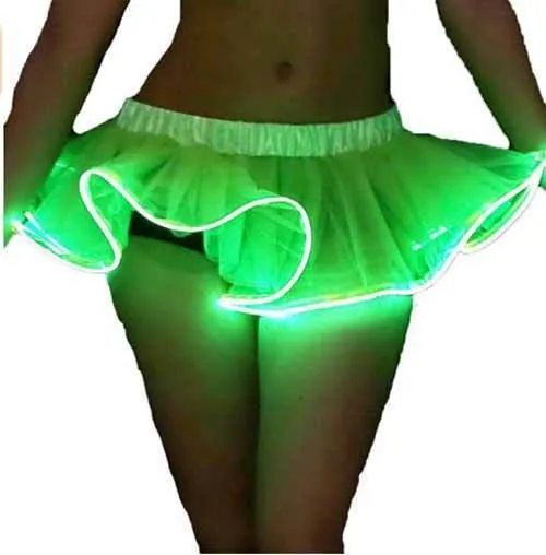 Light Up Mini Skirt