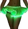 Light Up Mini Skirt