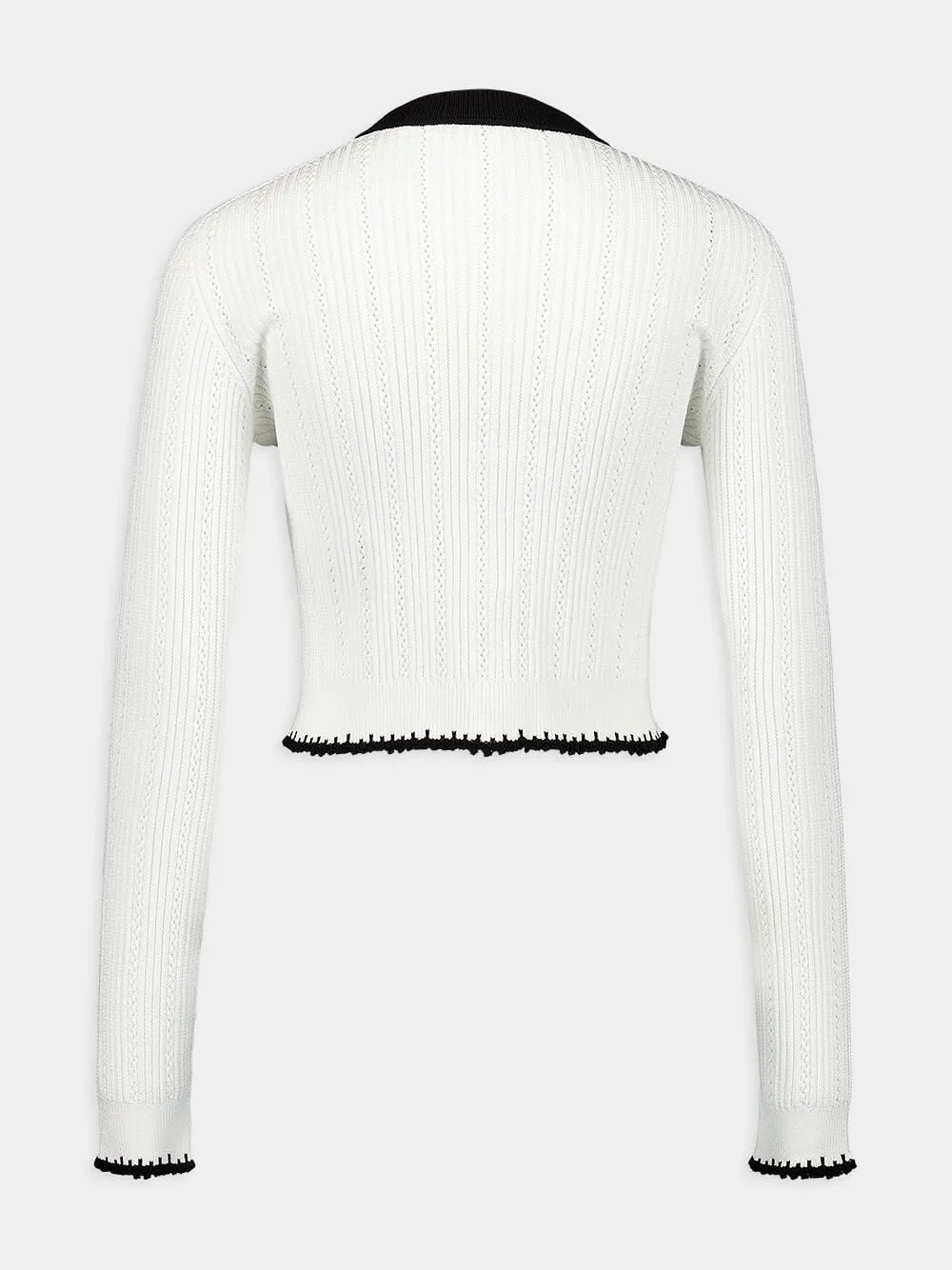 Lion Head Knit Cardigan