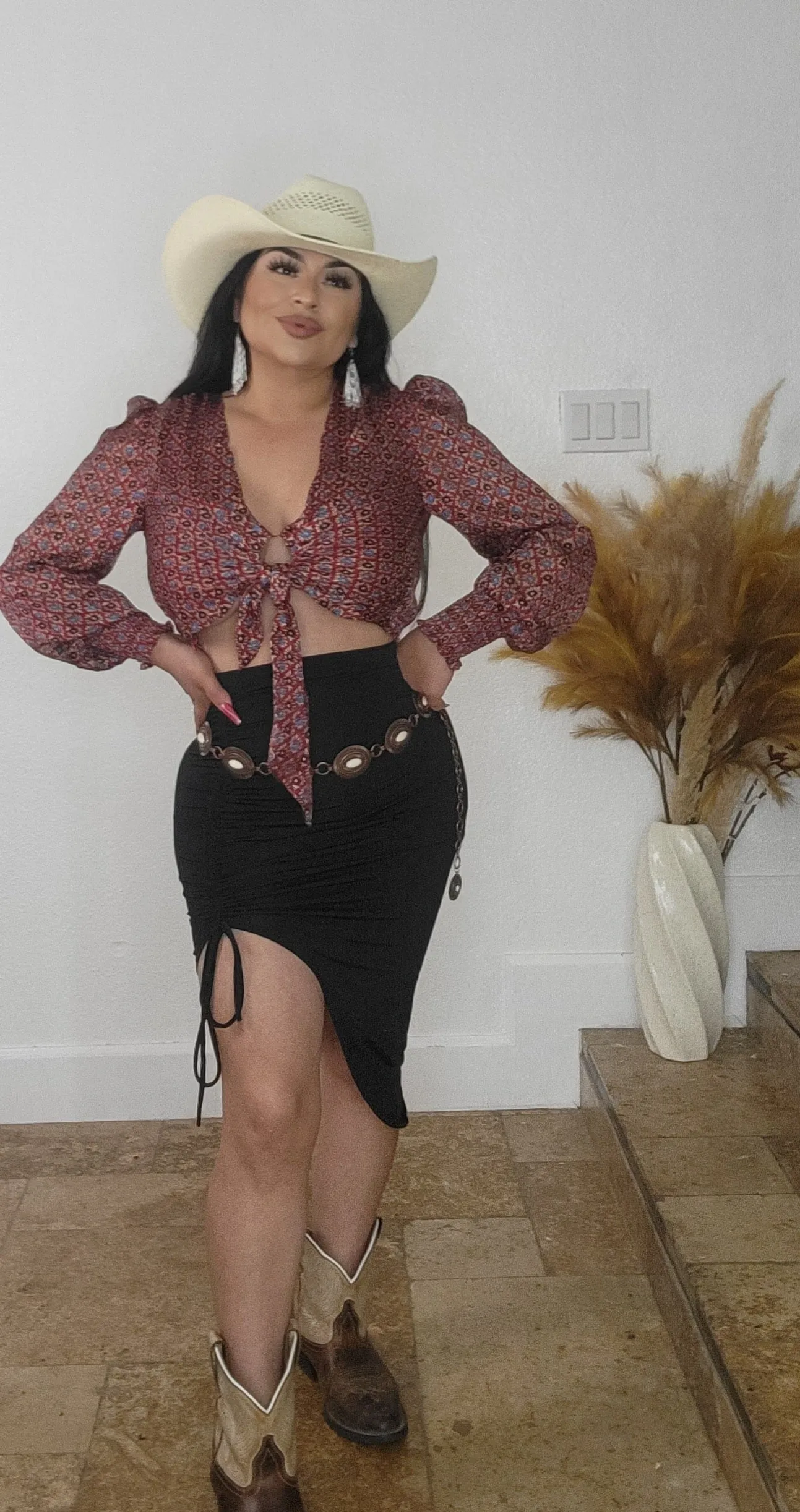 LISA Burgundy TOP