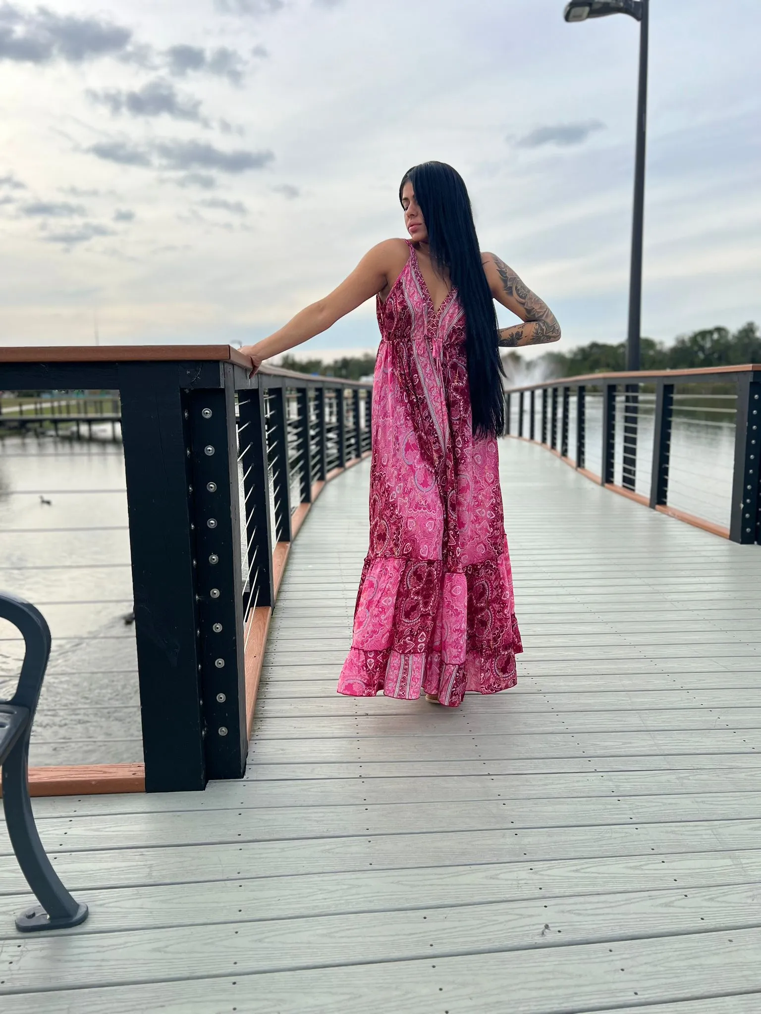 Long Boho Dress