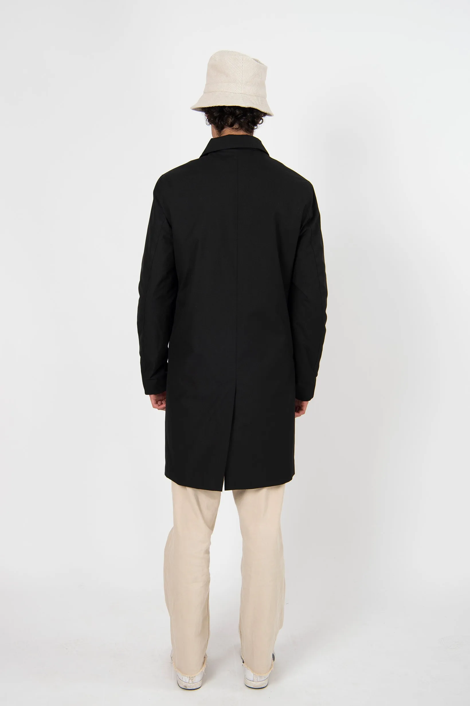 Long Dong Poly Rayon Black