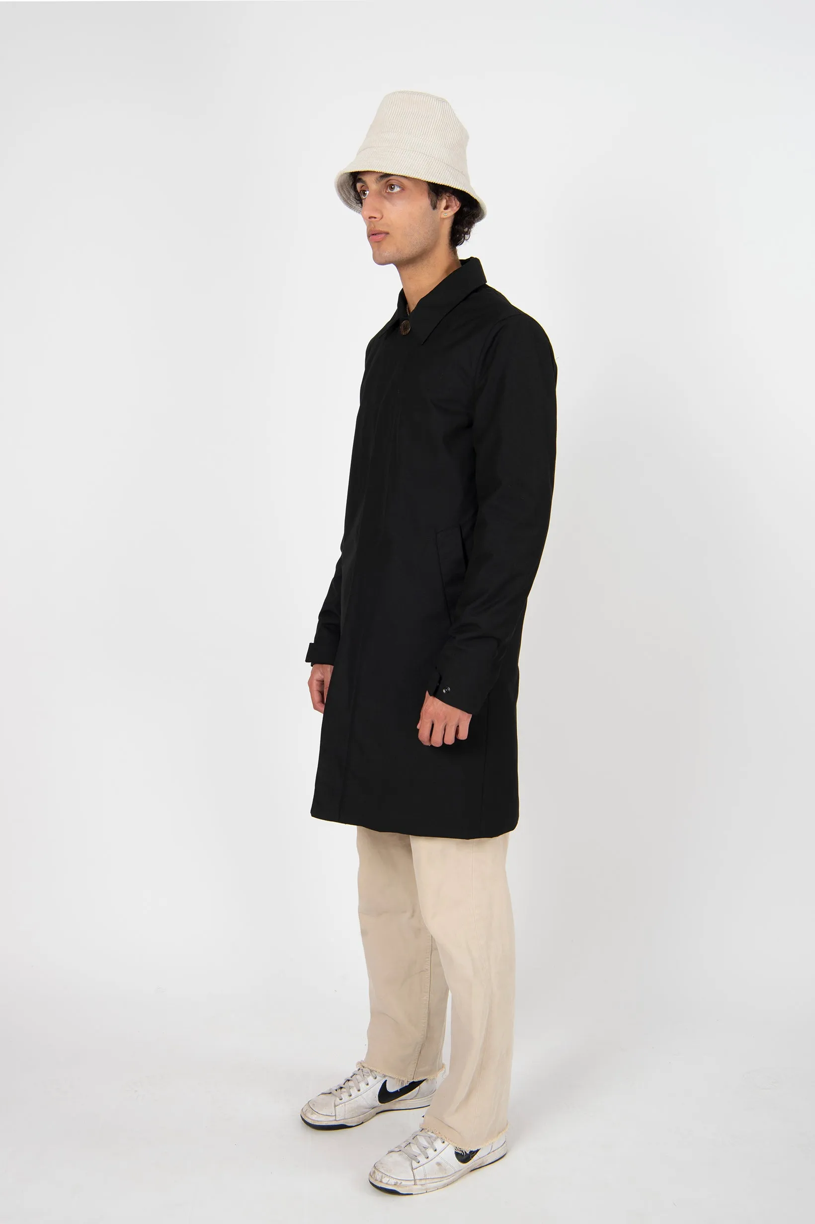 Long Dong Poly Rayon Black