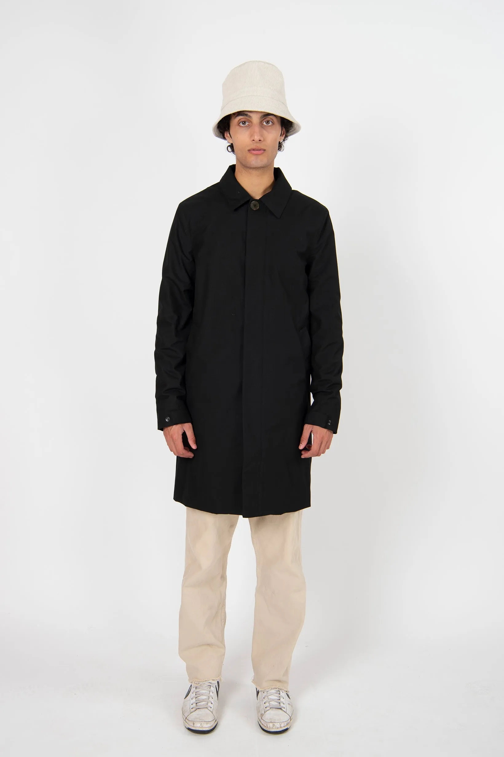 Long Dong Poly Rayon Black