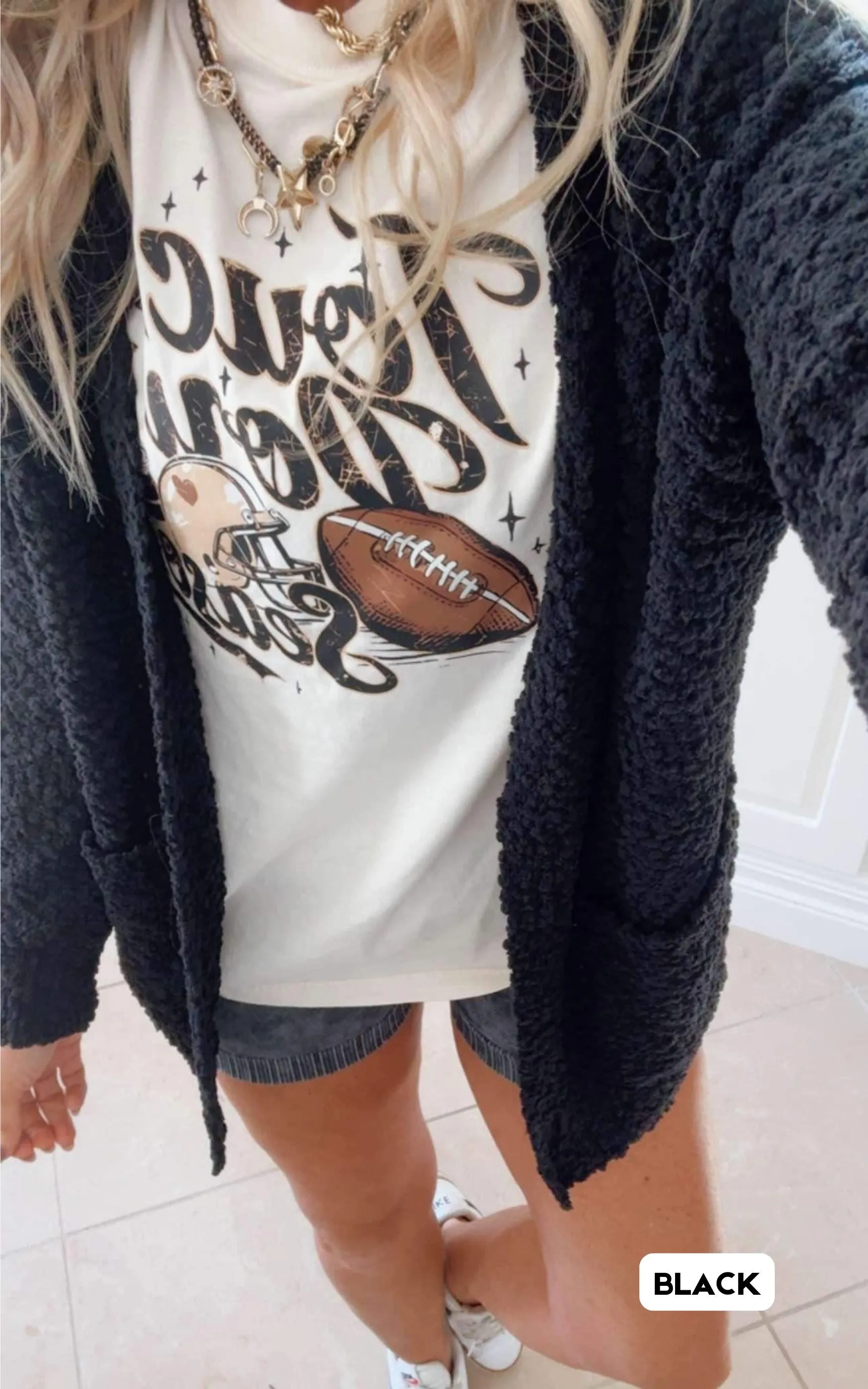 Long Sleeve Popcorn Cardigan - Final Sale**