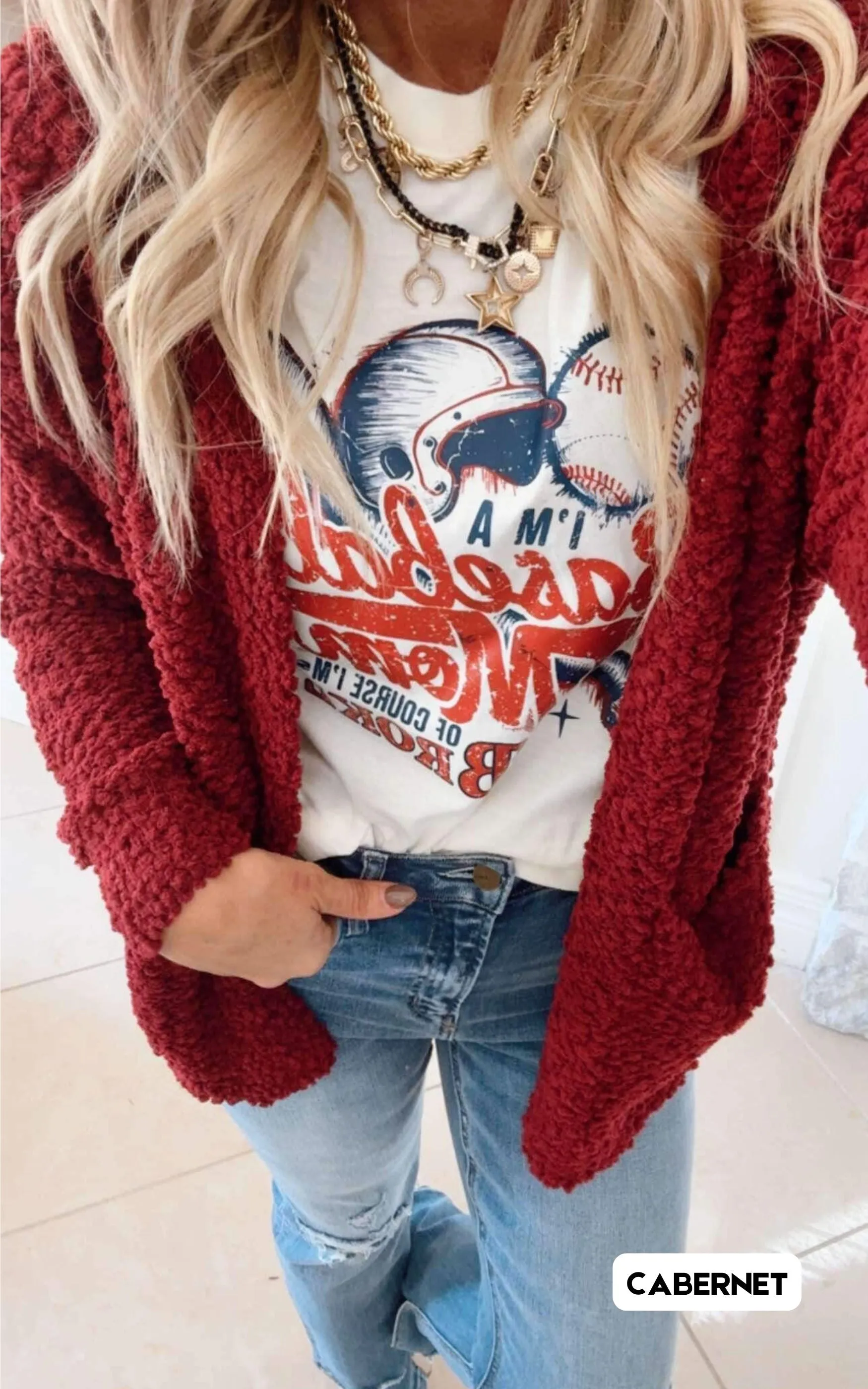 Long Sleeve Popcorn Cardigan - Final Sale**