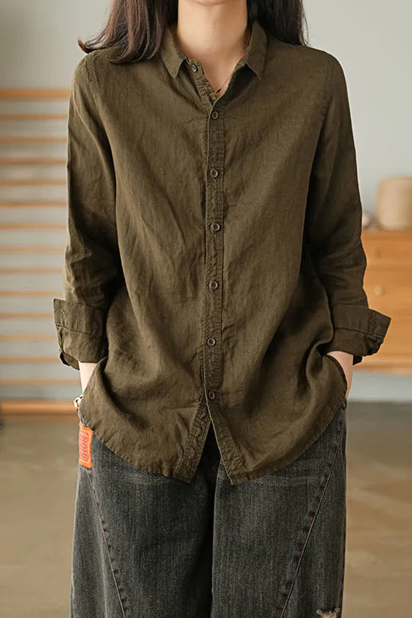 Loose Solid Color Top