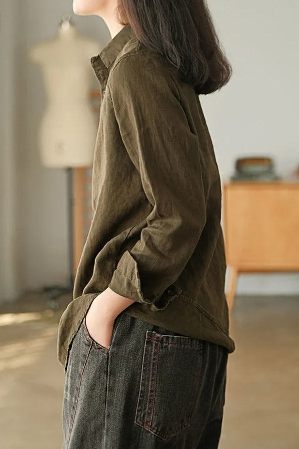 Loose Solid Color Top