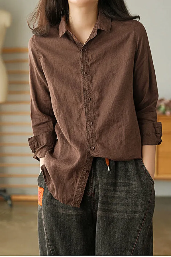 Loose Solid Color Top