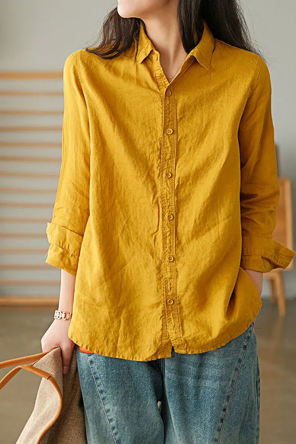 Loose Solid Color Top