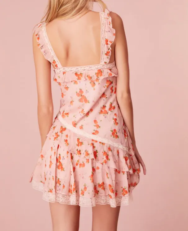 Love Shack Fancy Serima Dress - Persian Orange